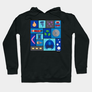 Megaman 2 Gear Hoodie